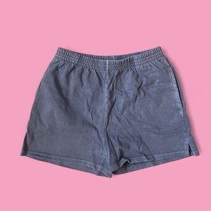 Brandy Melville Blue Rosa Sweat Shorts